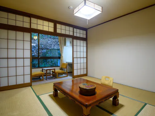 Kamar Tradisional Jepang: 8 Tatami + Ruang Tepi