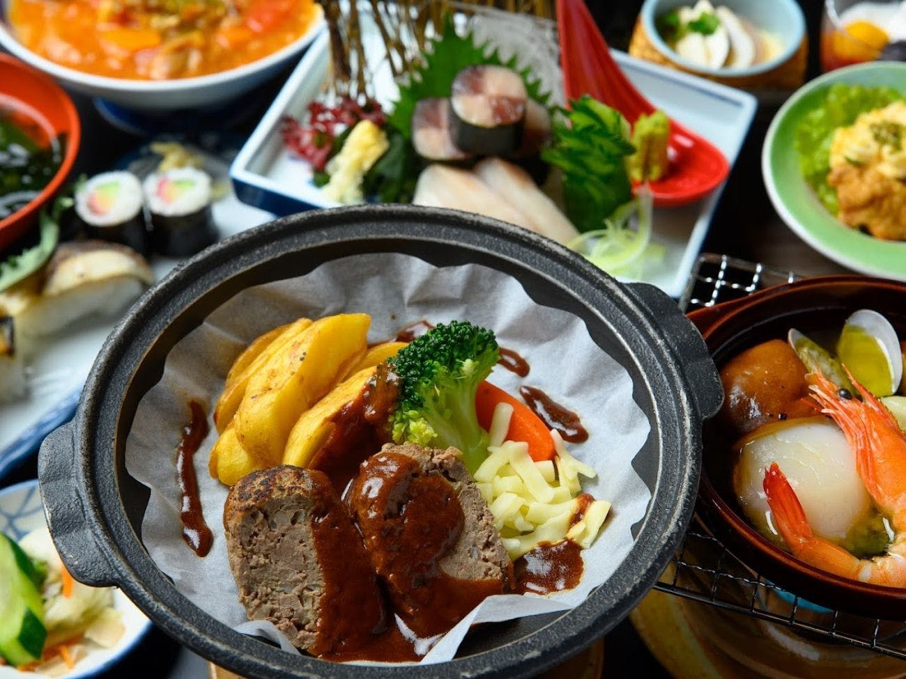 【อาหารเย็น】อัปเกรด｜ชุดอาหารไคเซกิ