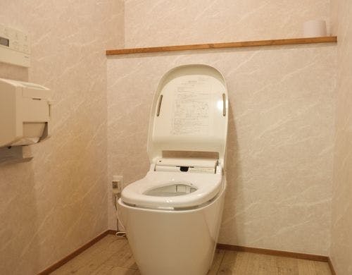 全室ウォシュレット付き便座完備