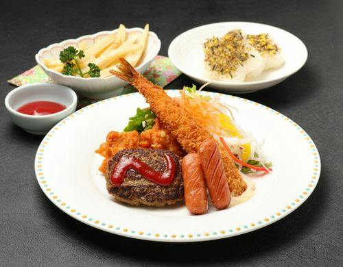 幼児を対象としたお子様向け子ランチ