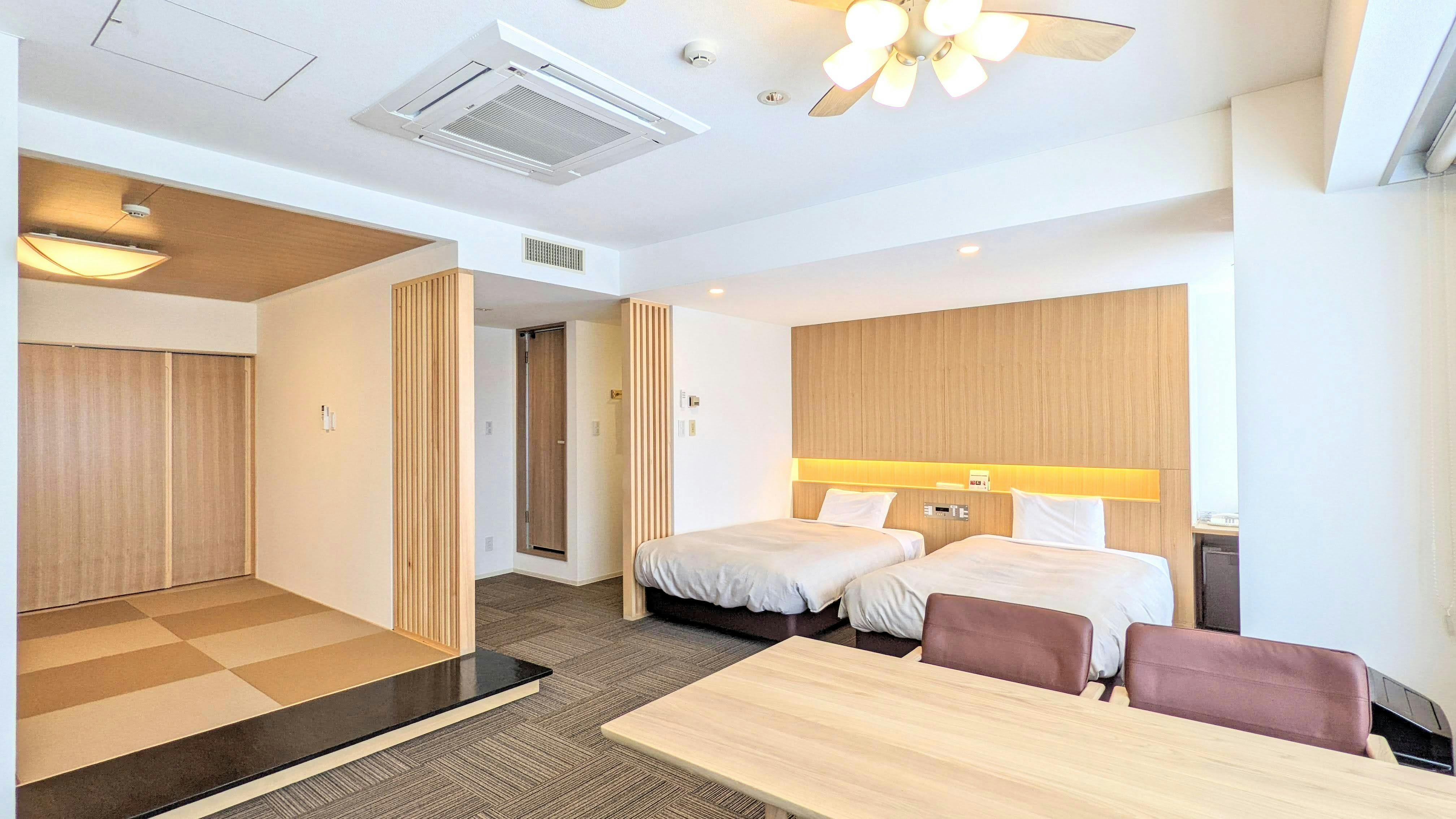 Kamar gaya Jepang dan Barat baru