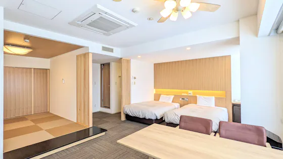 Kamar gaya Jepang dan Barat baru