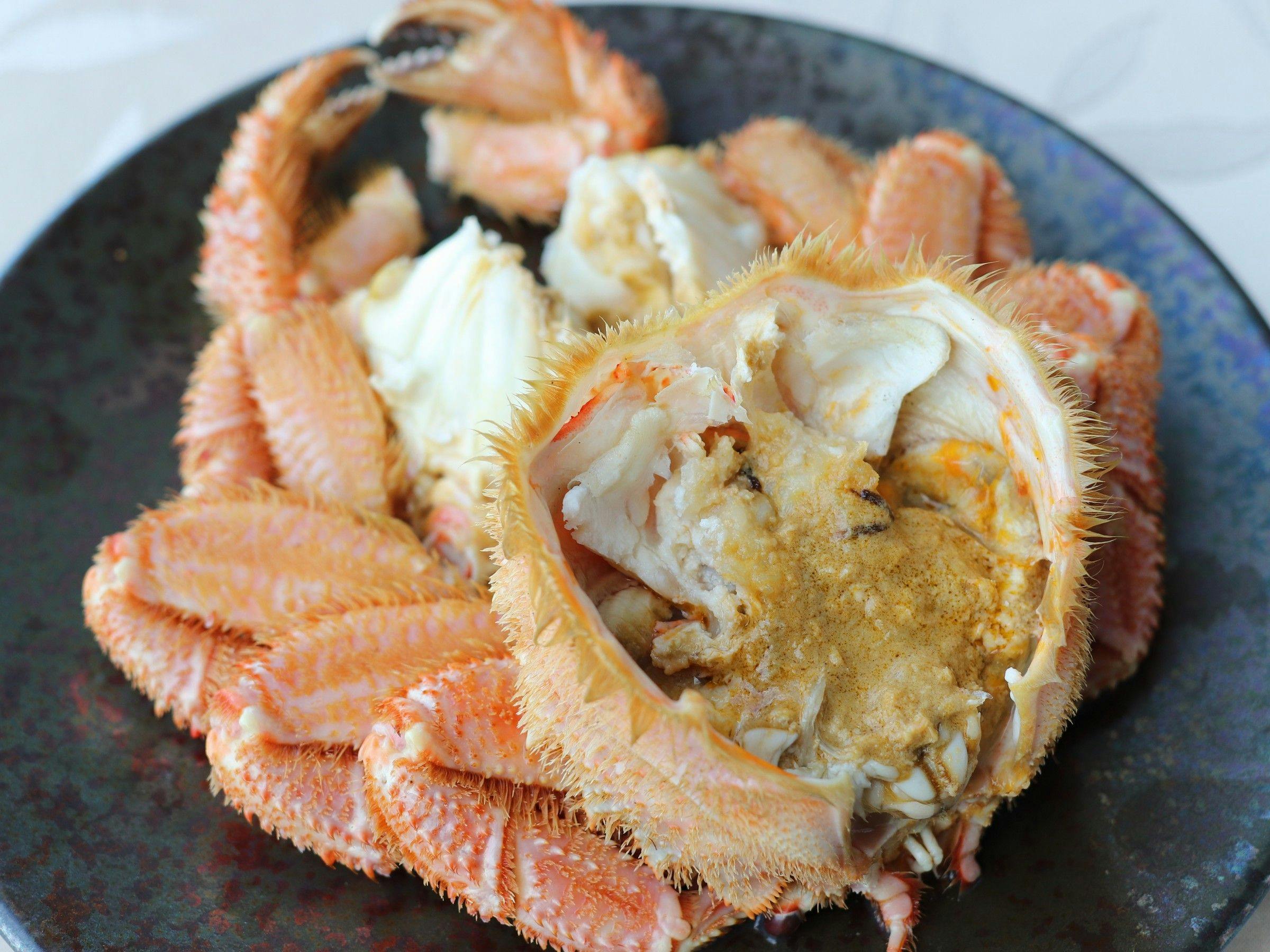 Kepiting bulu dari Omu