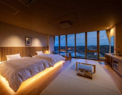 ベッド付き和室