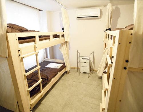 ・【男女混合ドミトリー一例】