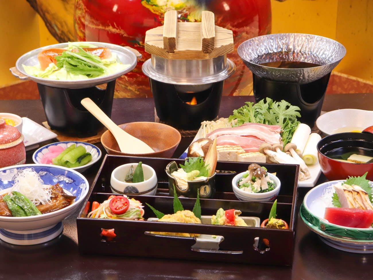 계절의 가이세키 연회