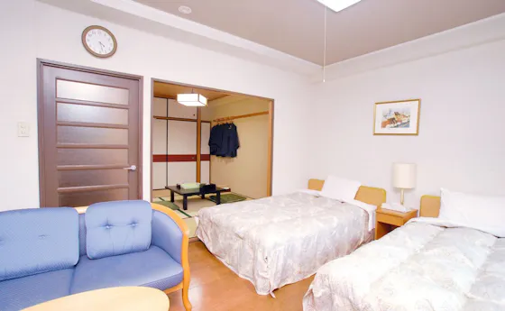 ห้องพักสไตล์ญี่ปุ่นและตะวันตกยอดนิยมสำหรับครอบครัว (ปลอดบุหรี่)