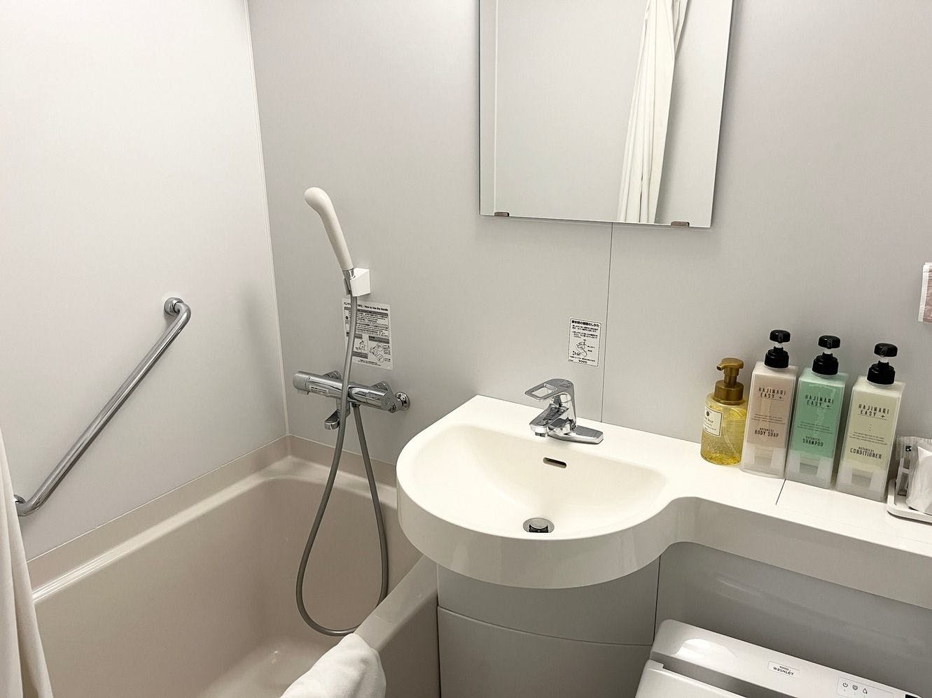 ห้องน้ำในตัวในห้องพัก