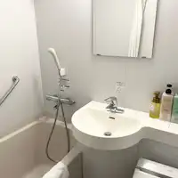 ห้องน้ำในตัวในห้องพัก