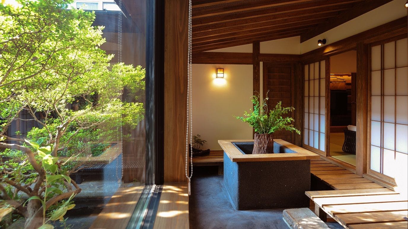 ห้องพิเศษ Suigou (พร้อมอ่างอาบน้ำส่วนตัว, ห้องสไตล์ญี่ปุ่น, รองรับได้ 4 คน)