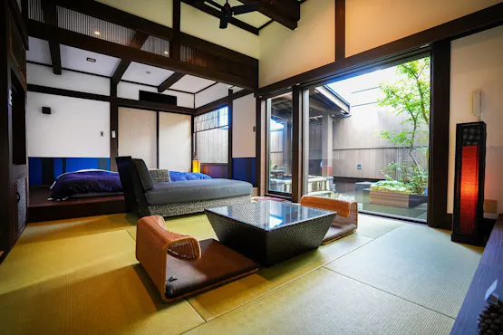 รินโด (ห้องพักสไตล์ญี่ปุ่นพร้อมออนเซ็นส่วนตัว・รองรับได้สูงสุด 4 ท่าน)
