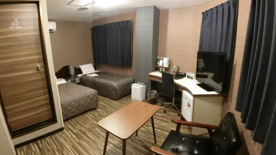 ตัวอย่างห้องพักเตียงคู่