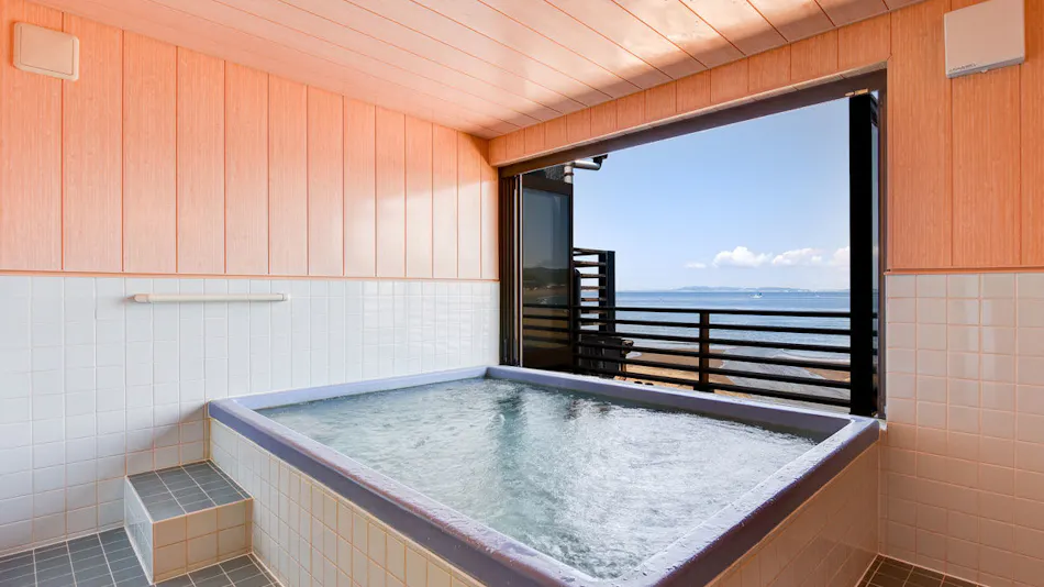 Inn Oshinaya with Ocean and Sunset View Bath