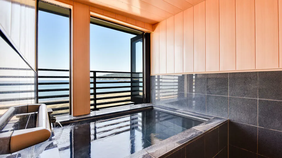 Inn Oshinaya with Ocean and Sunset View Bath