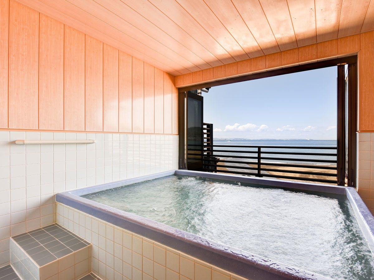Inn Oshinaya with Ocean and Sunset View Bath