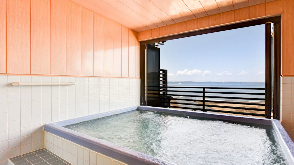 Inn Oshinaya with Ocean and Sunset View Bath