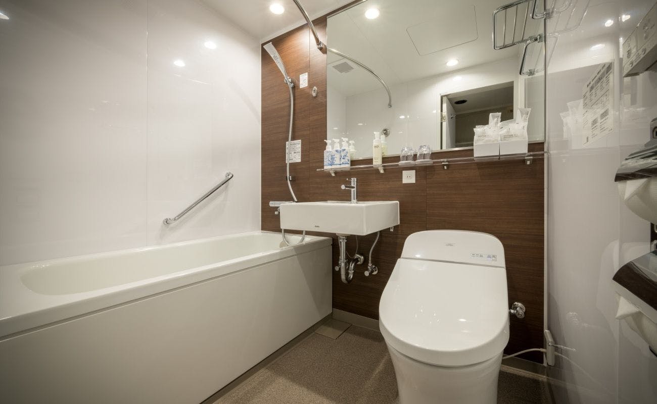 【ปรับปรุงใหม่ในปี 2018★ดับเบิ้ล】ตัวอย่างห้องน้ำ