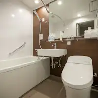 【ปรับปรุงใหม่ในปี 2018★ดับเบิ้ล】ตัวอย่างห้องน้ำ