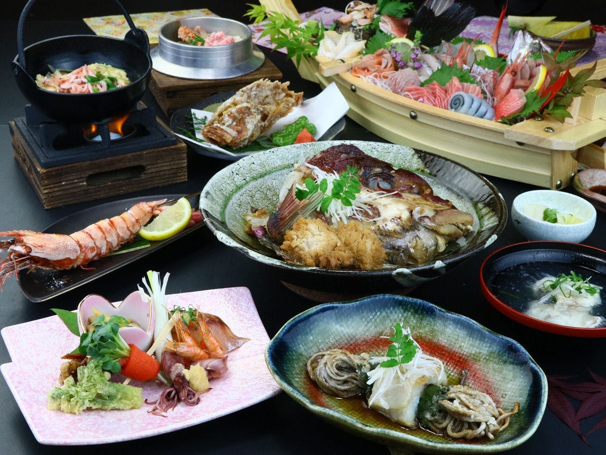 Local Fish Cuisine Hot Spring Inn Yadokari