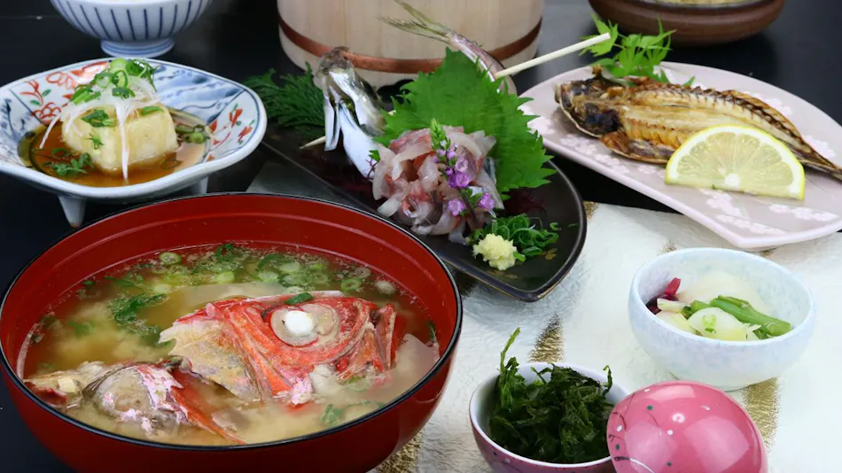 Local Fish Cuisine Hot Spring Inn Yadokari