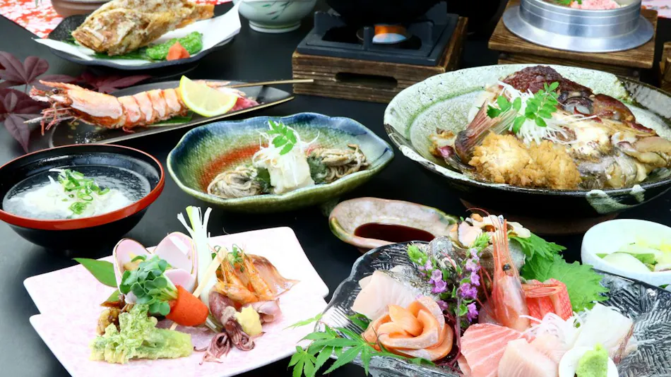 Local Fish Cuisine Hot Spring Inn Yadokari