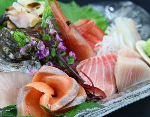 夕食◆旬魚のお造り