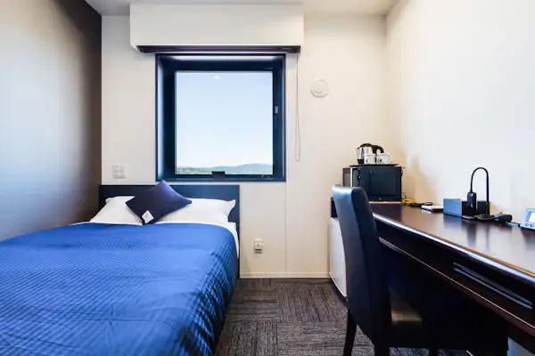 ◆Kamar Single◆Semua kamar dilengkapi dengan tempat tidur Simmons