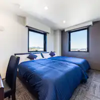 ◆Kamar Twin◆ Semua kamar dilengkapi dengan tempat tidur Simmons!