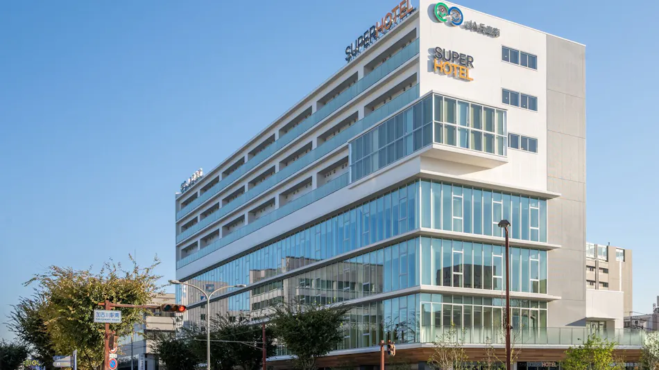 Natural Hot Spring Hananoi no Yu Super Hotel KAKOGAWA Station Front