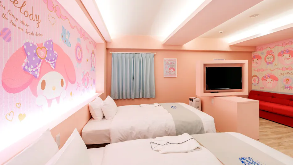 Hotel Okinawa with Sanrio Characters