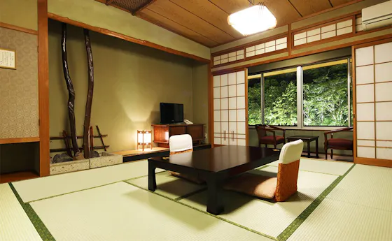 經濟型B,日式10榻榻米房間。