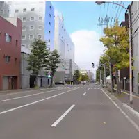 ถนนหน้าโรงแรม