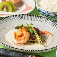 เมนูปลา: ซาวาระย่างกระทะและกุ้งลายเสือย่าง