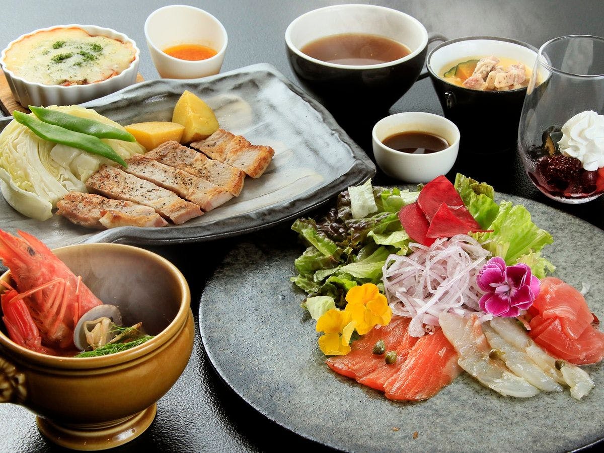 【อาหารเย็น】คอร์สพื้นฐาน ※ภาพประกอบ