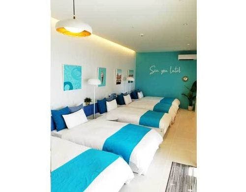 ライトブルーパティオ