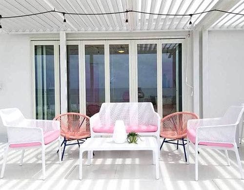 ピンク　4ベッド