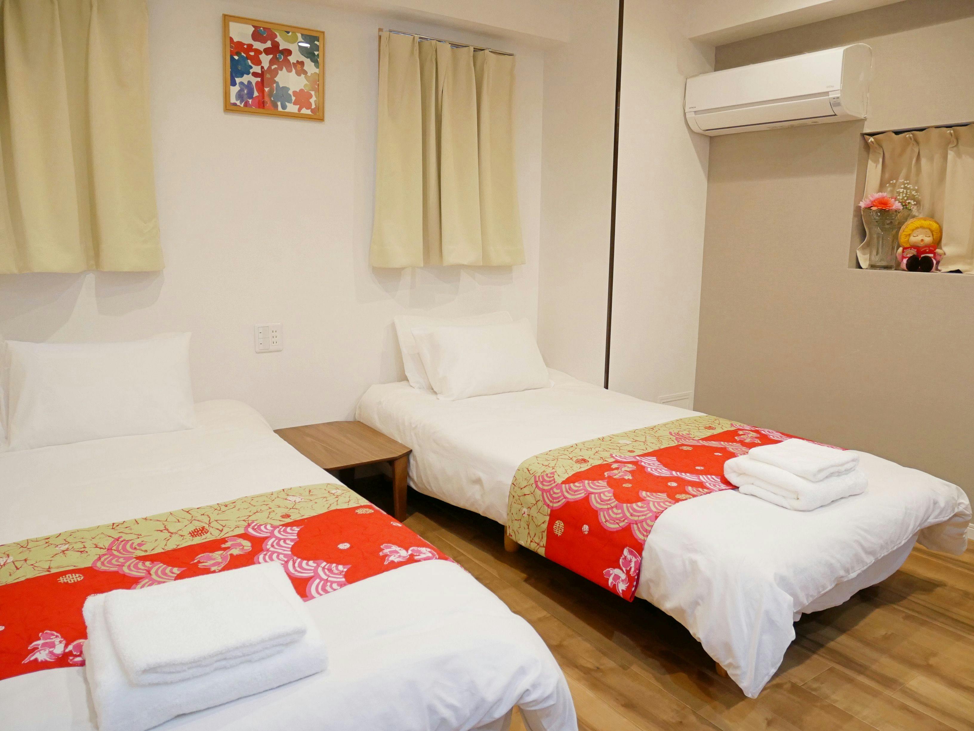 ห้องพักเตียงคู่ปลอดบุหรี่