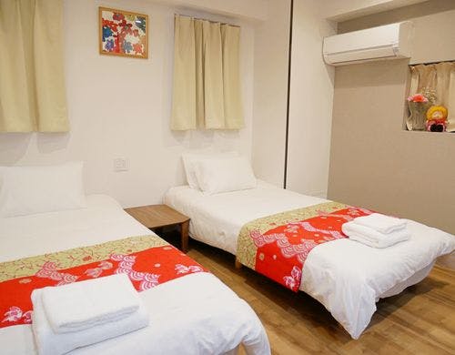 ツイン部屋　禁煙個室