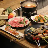 สุกี้ยากี้เนื้อวากิวดำ 'คอร์สพรีเมียม'