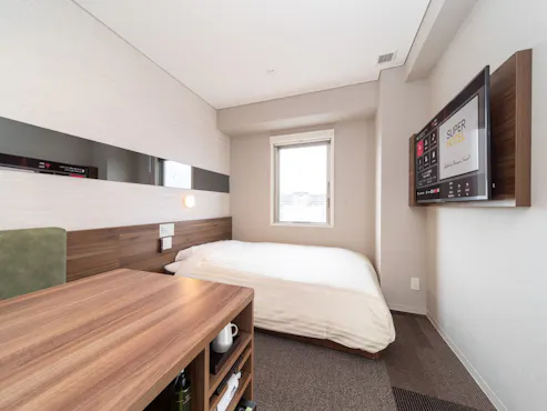 【ห้องพิเศษ】โต๊ะกว้าง + เตียง เหมาะสำหรับการทำงาน