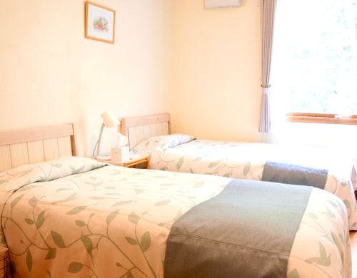 ツインルームのソファ