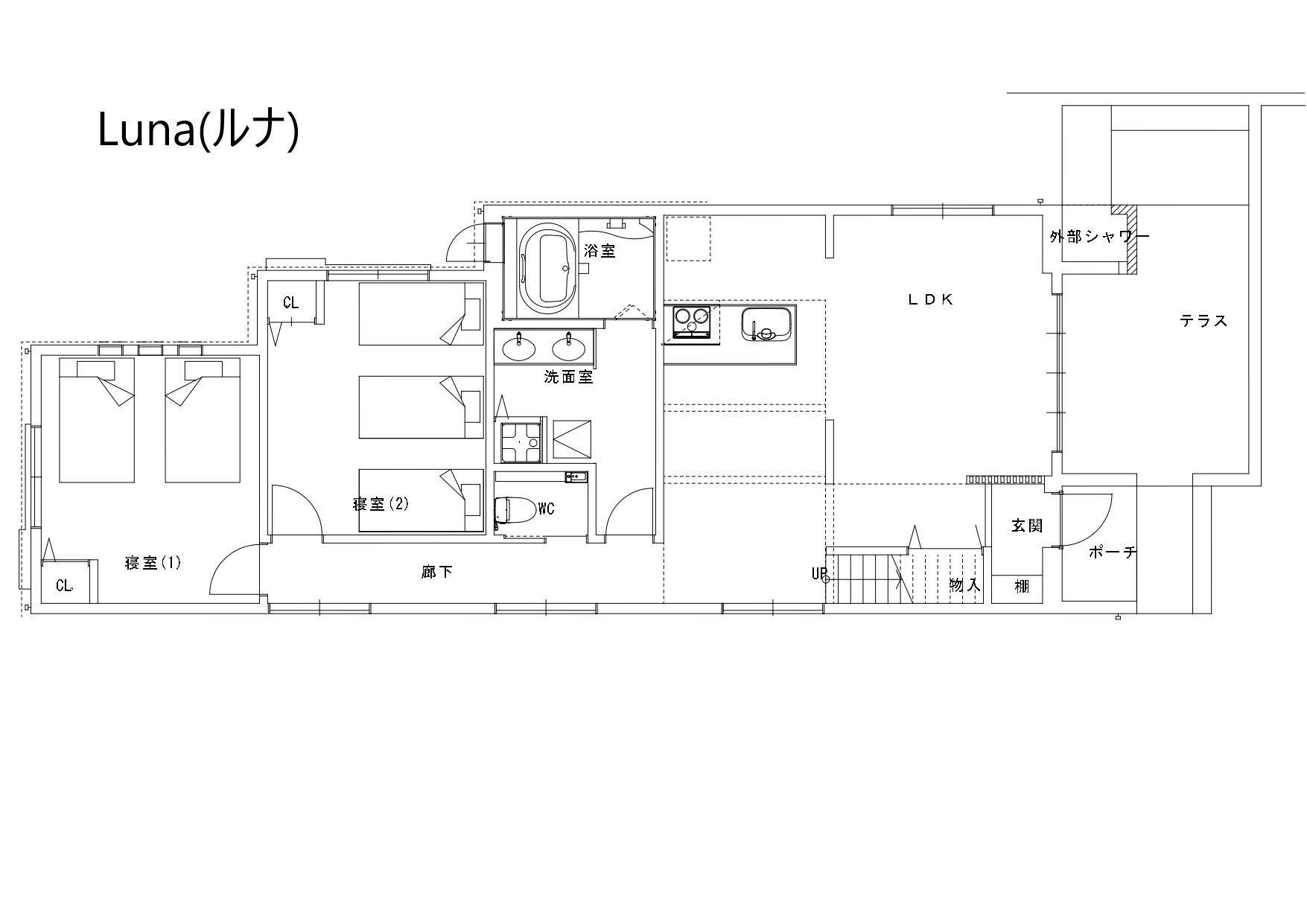 Luna แผนผังชั้น