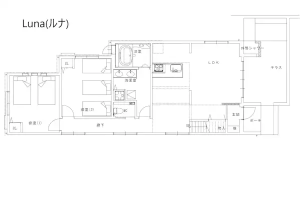 Luna แผนผังชั้น