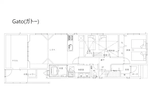 Gato แผนผังชั้น