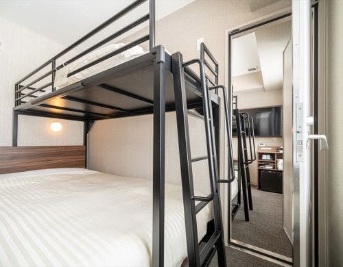 ２部屋繋がったコネクティングルームです。