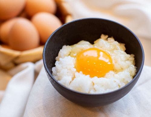 お子様にも卵かけごはん