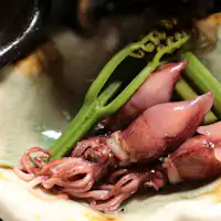 Masakan★Pakis dan cumi-cumi bercahaya