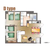 Contoh Pelan Lantai Bilik Deluxe