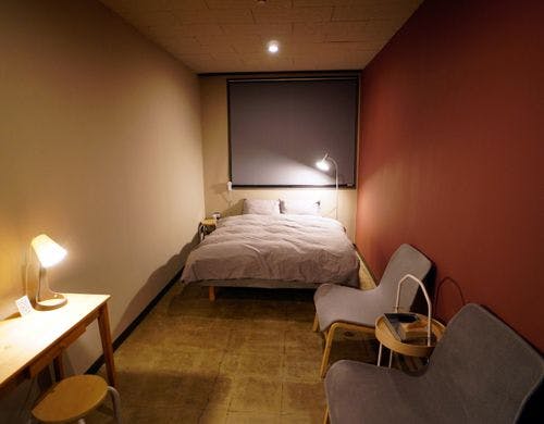 小上がり付きのダブルルームです。