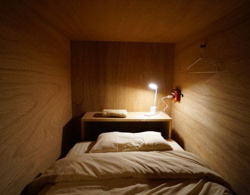 男女共用ドミトリールーム